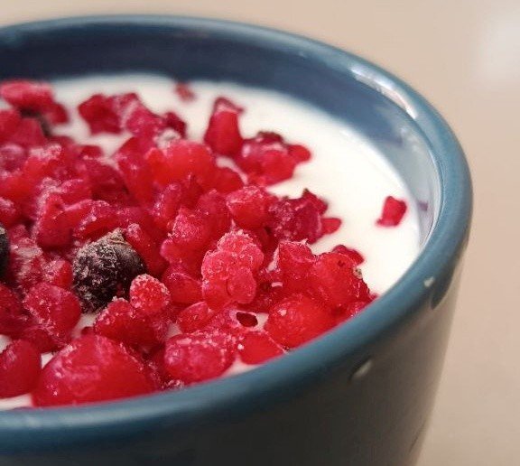 kéfir con frutos rojos receta