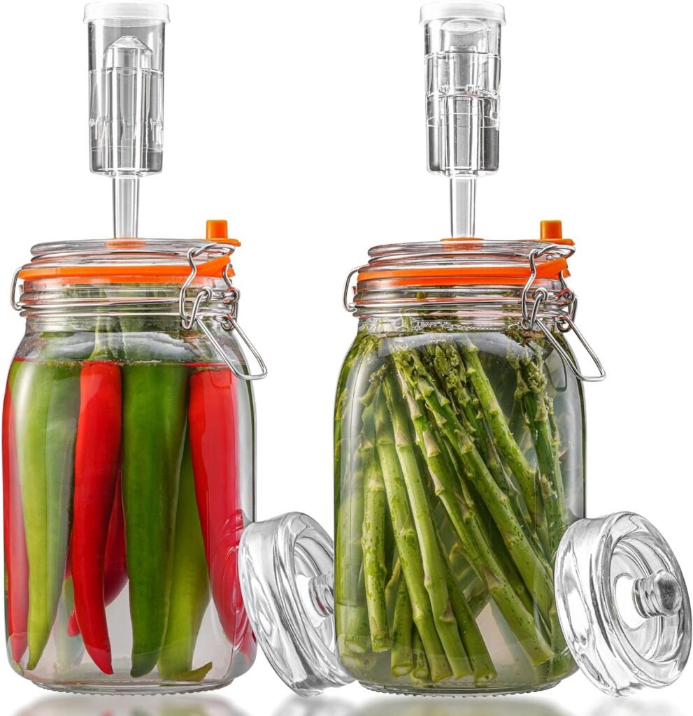 Frascos de fermentación de 1,5 L con pesas y bloqueo de aire marca SwiftSlot